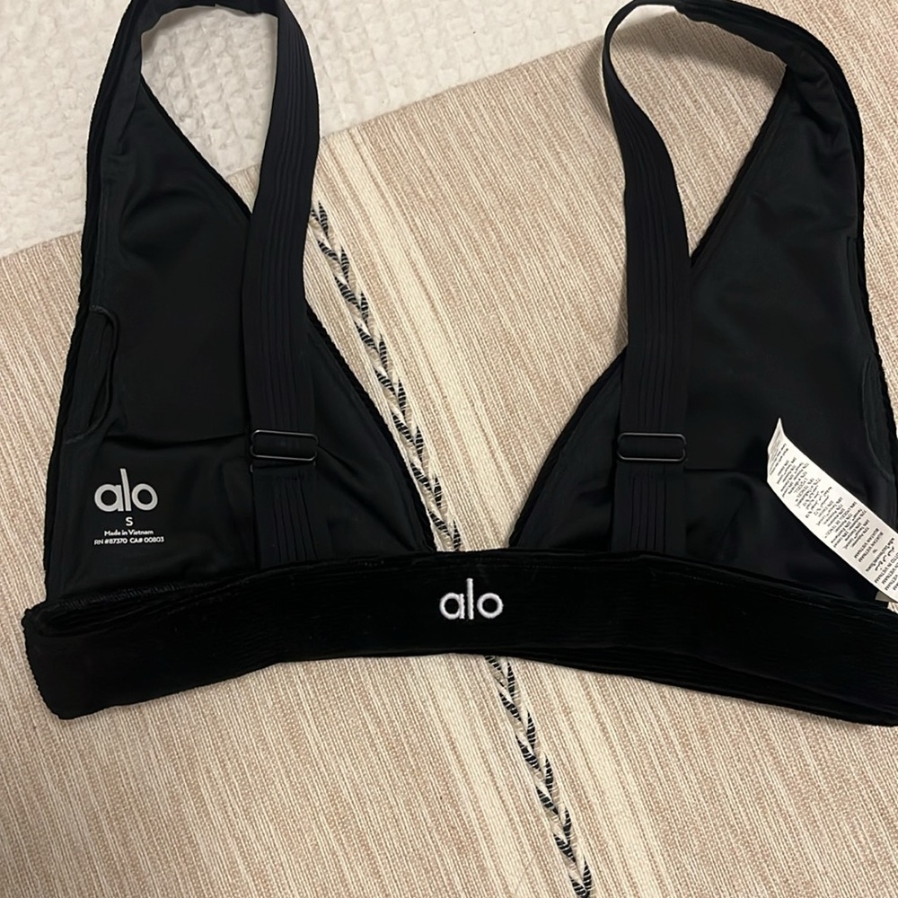 Alo Yoga Micro Corduroy Dreamer Bra, small - Picture 8 of 11